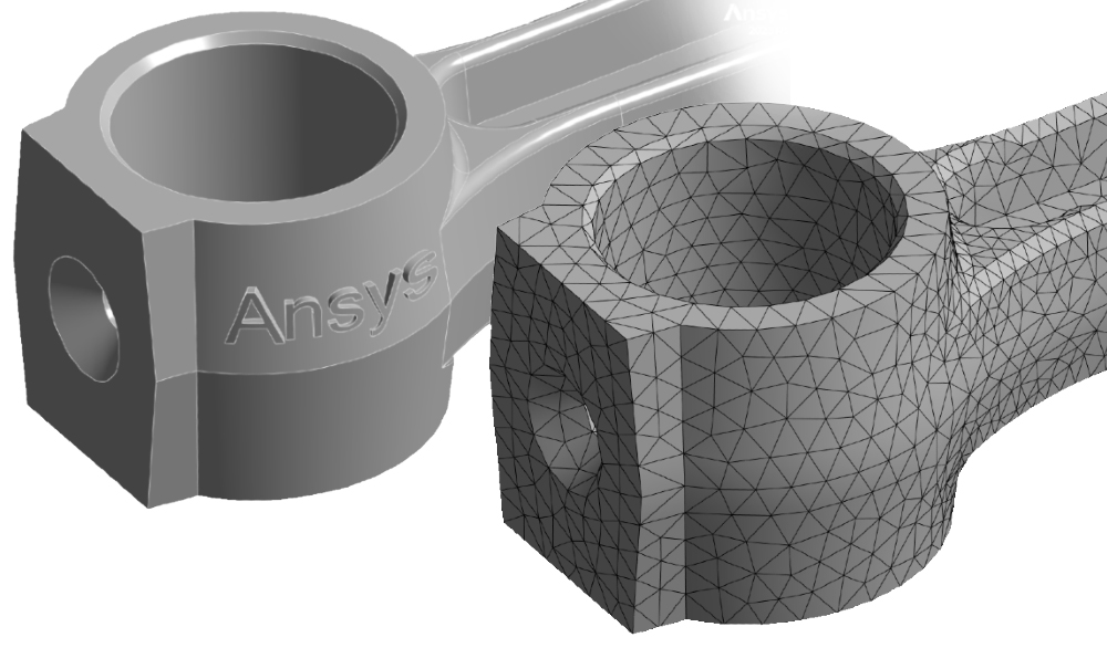 Meshing in Mechanical Software Course